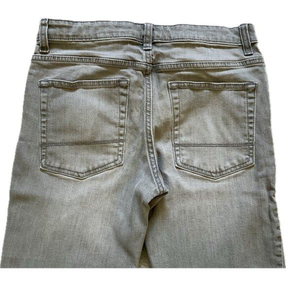 Vtg Jeans Distressed Light Gray 5 Pocket Adjustable Waist Boys Sz 16 CAT & JACK - Picture 10 of 16